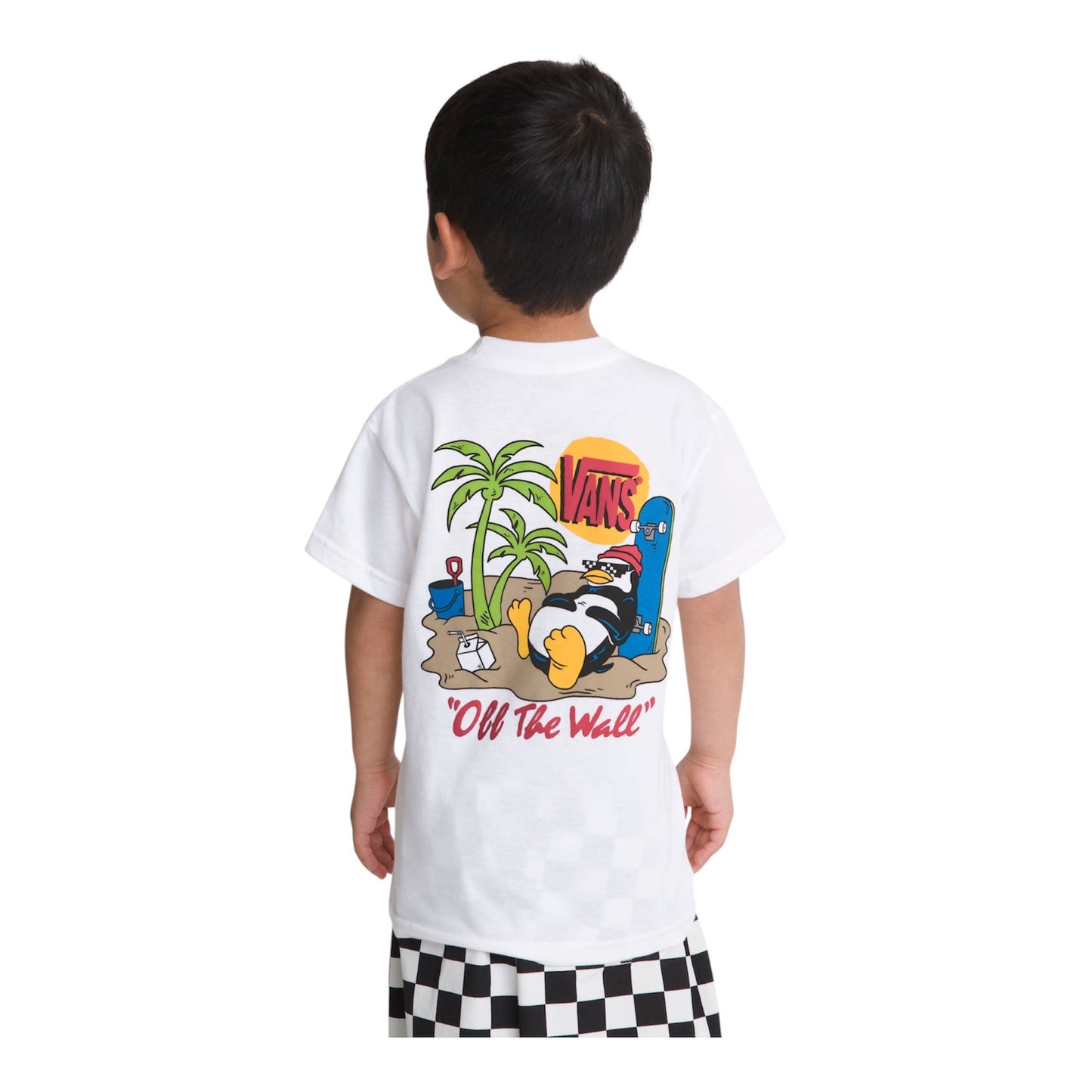 T shirt Yolo Penguin SS White - T-Shirt e Polo - Vans