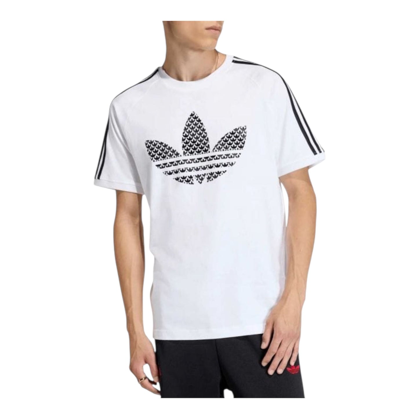 T-Shirt Adidas Monogram bianca - T-Shirt e Polo - adidas