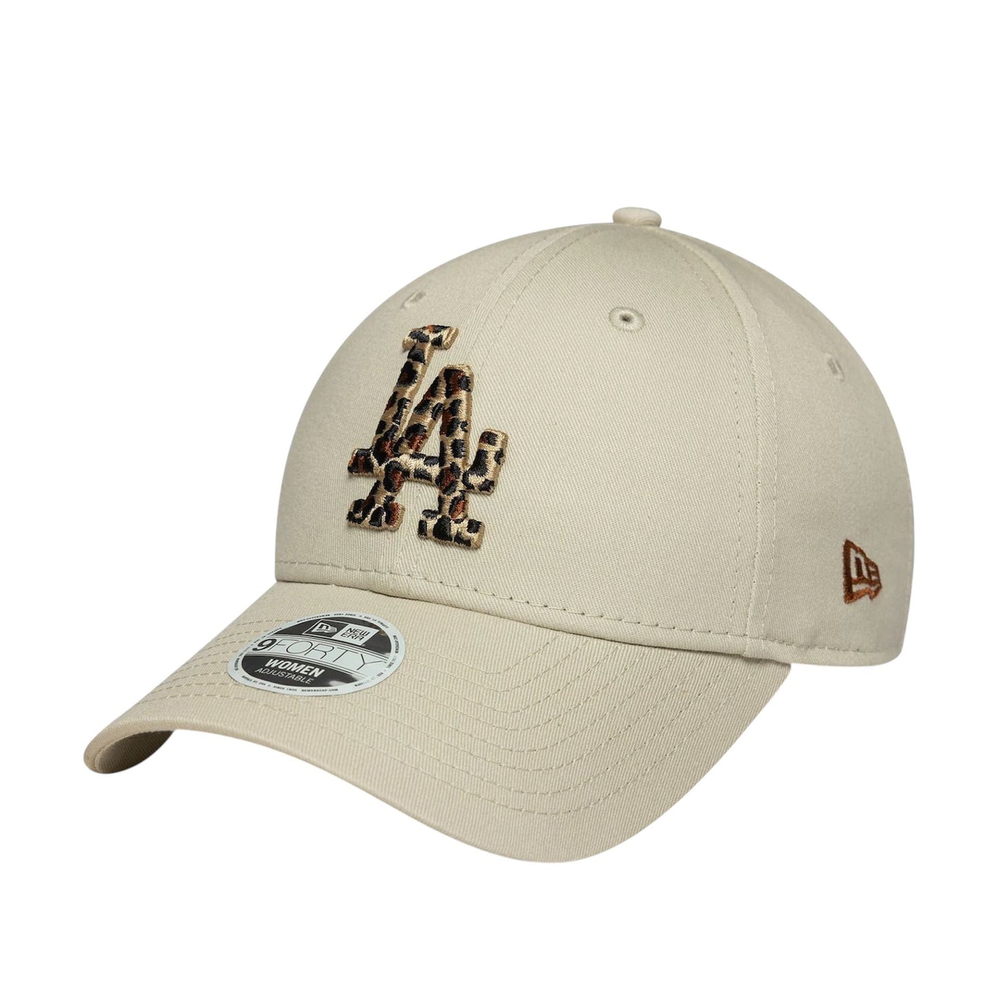 Cappello New Era Beige LA LEOPARD INFILL 9FORTY - Cappelli - New Era