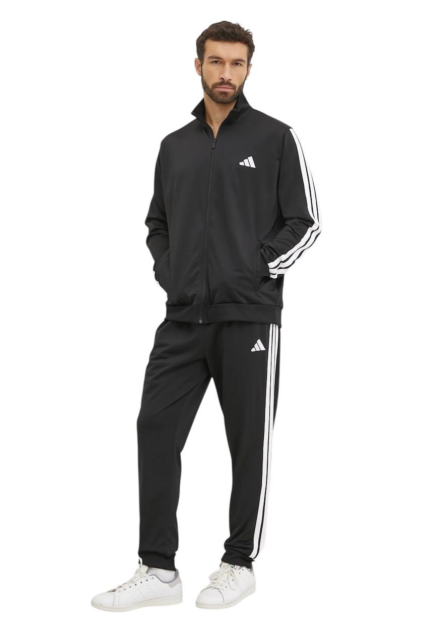 Tuta Adidas nera con strisce 2025 - Tute - adidas