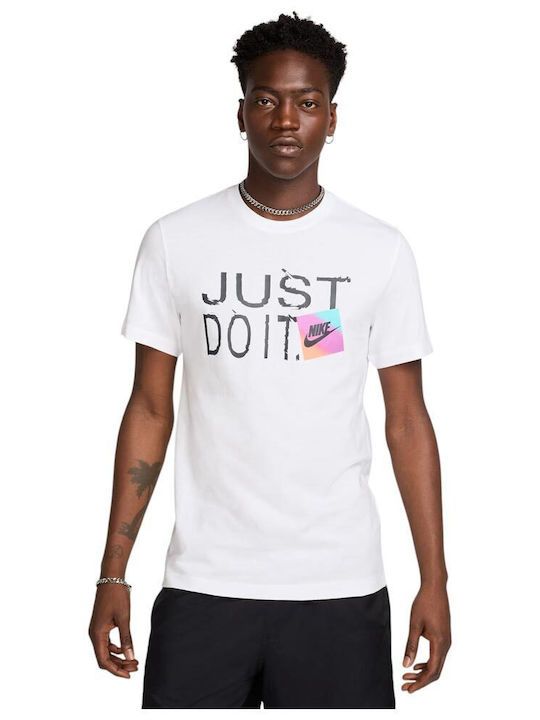 T shirt Nike Justo do it White M NSW TEE 6MO - T-Shirt e Polo - Nike