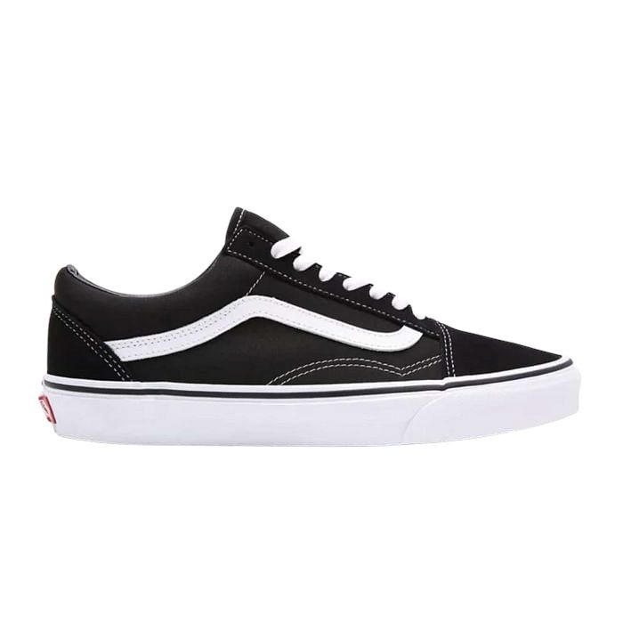 Scarpe Vans Old Skool Classic Black White - - Vans