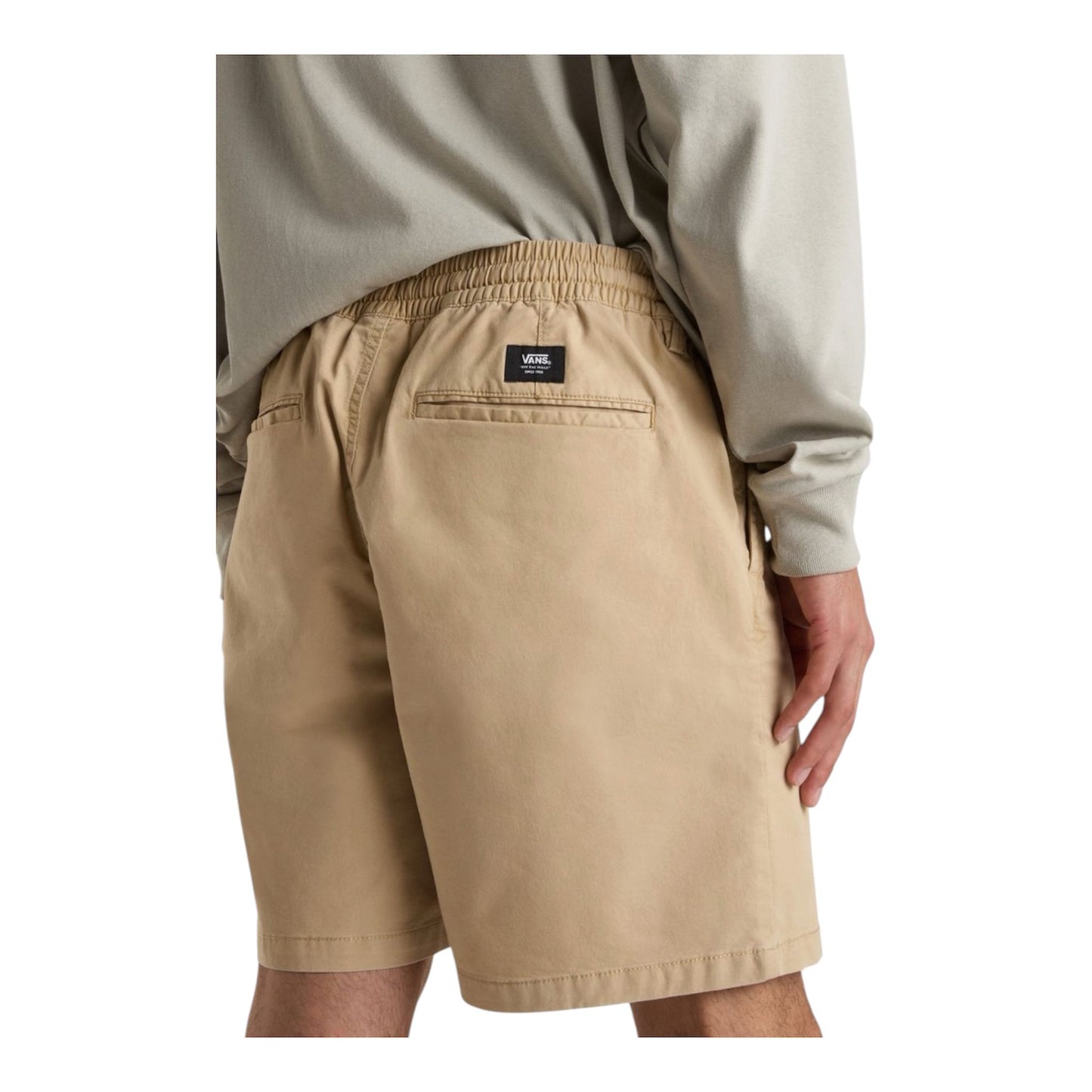 Pantaloncino Vans RANGE RELAXED ELASTIC Beige - Pantaloncini - Vans