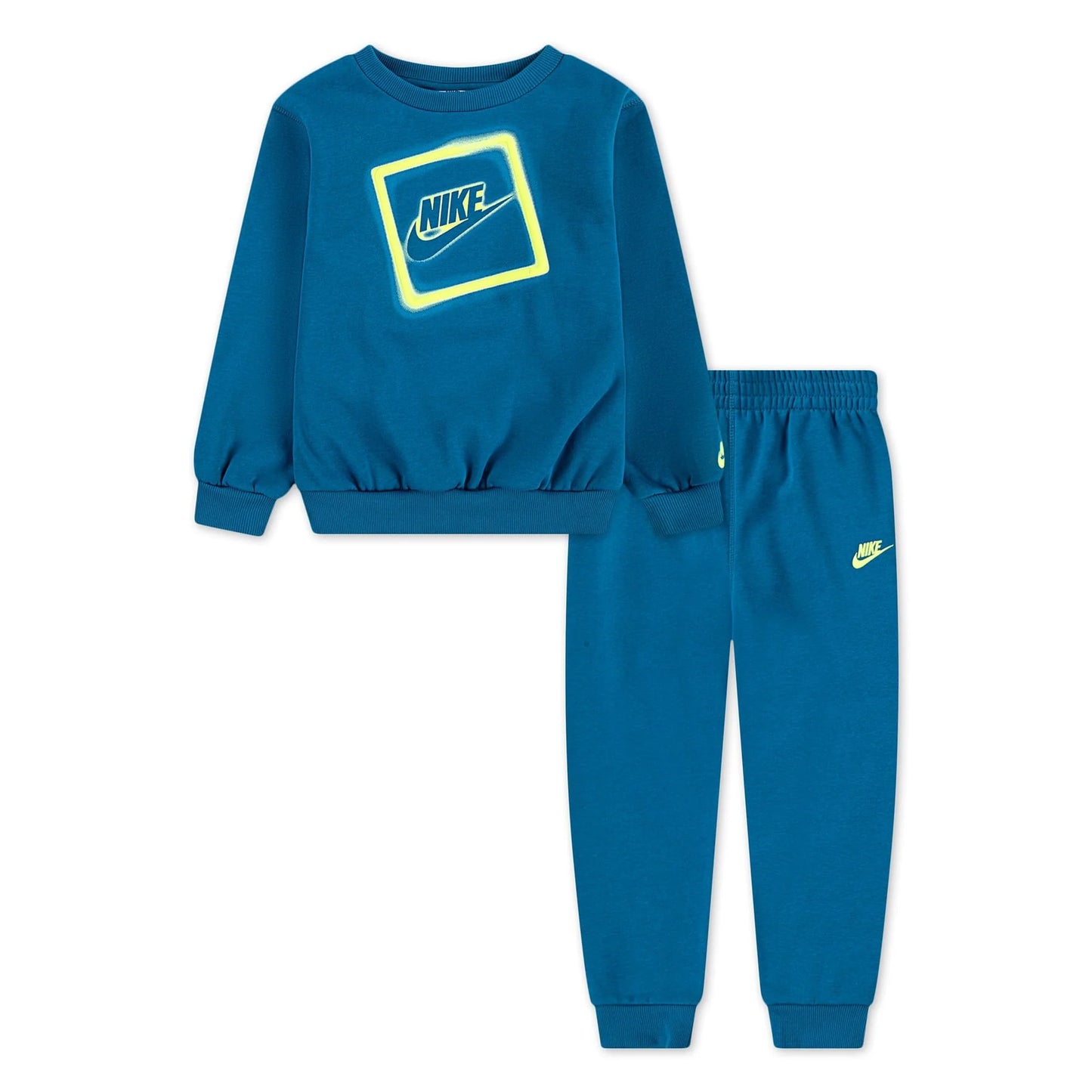 Tuta Nike Bambino NKB B NSW GWM LT WT FLC blu fluo - Tute - Nike