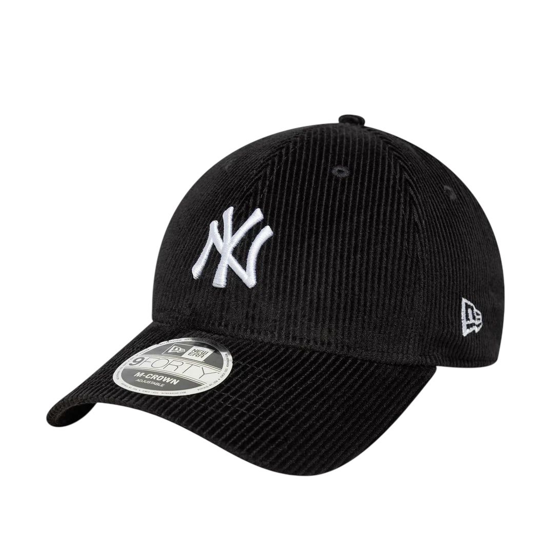 New Era 9FORTY cappello nero a costine - Cappelli - New Era