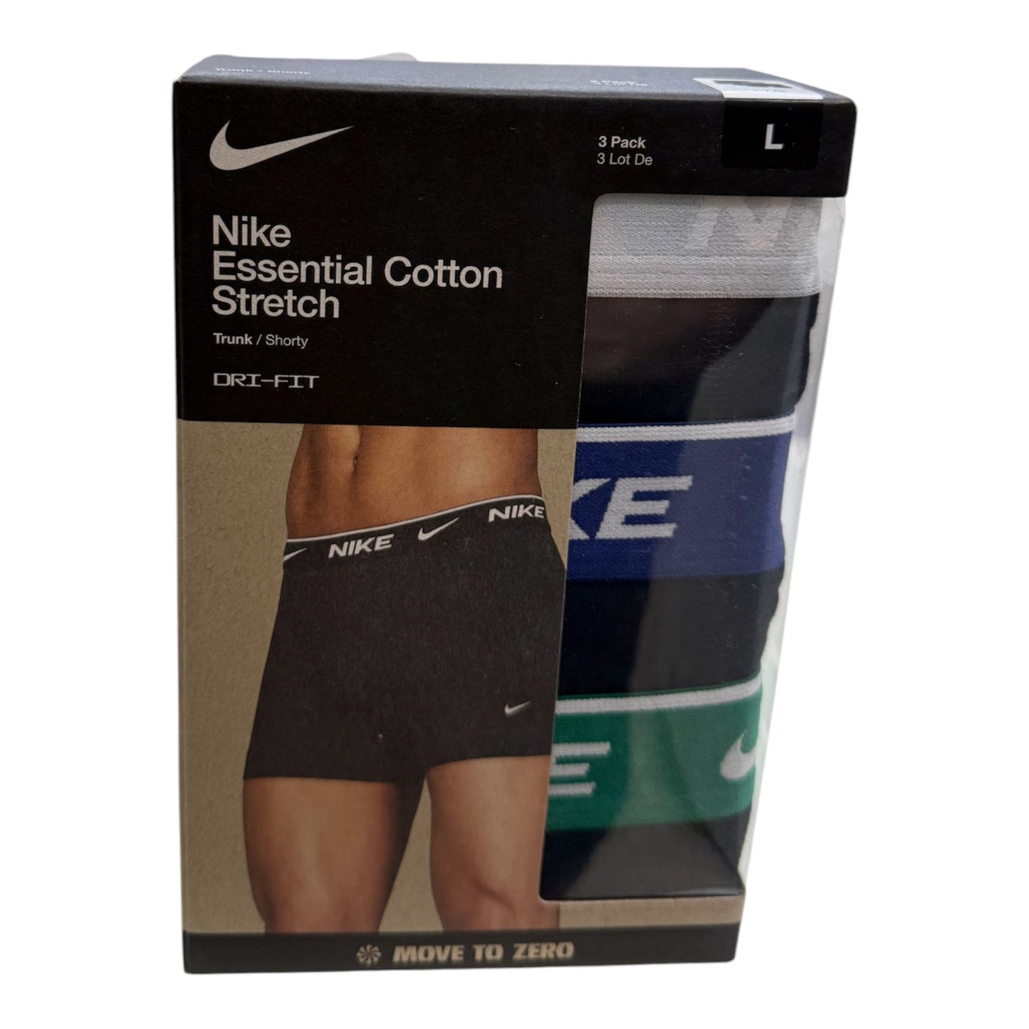 Boxer Nike TRUNK 3PK nero verde - boxer - Nike