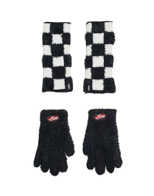 Vans Off The Wall Twofer Glove Black/Whi - Guanti - Vans