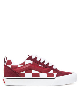 Vans Knu Skool Bordeaux scacchi - Scarpe - Vans