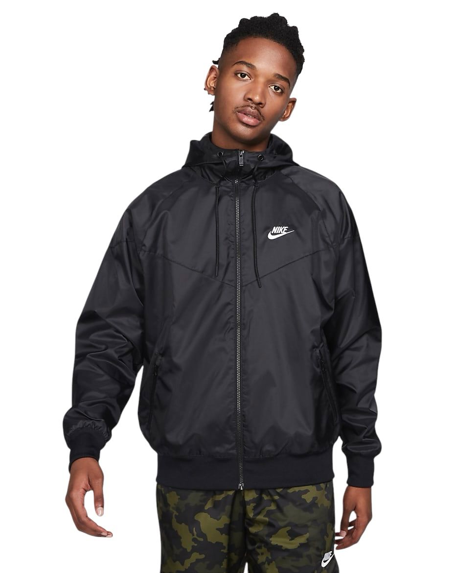Nike Windrunner Jacket Black - Giubbotto - Nike