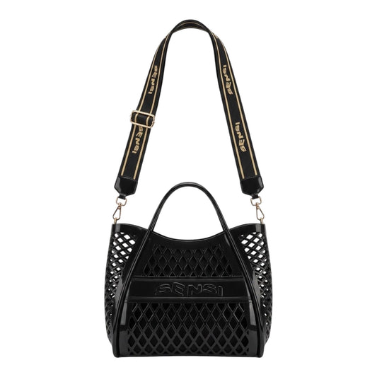 Borsa Sensi Flamingo Nero - Borse - Sensi