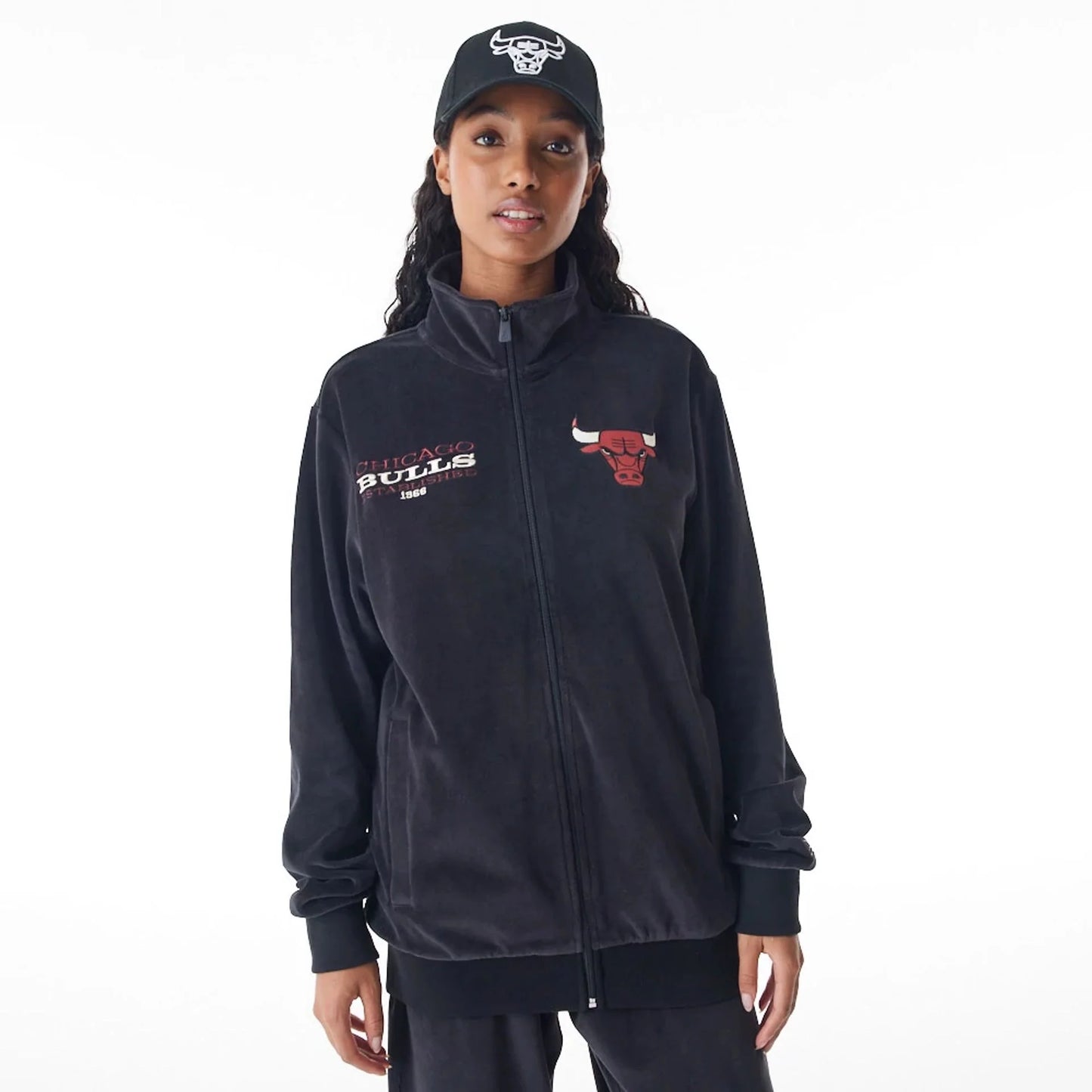 New Era inj velour track Chicago Bull - Felpe - New Era