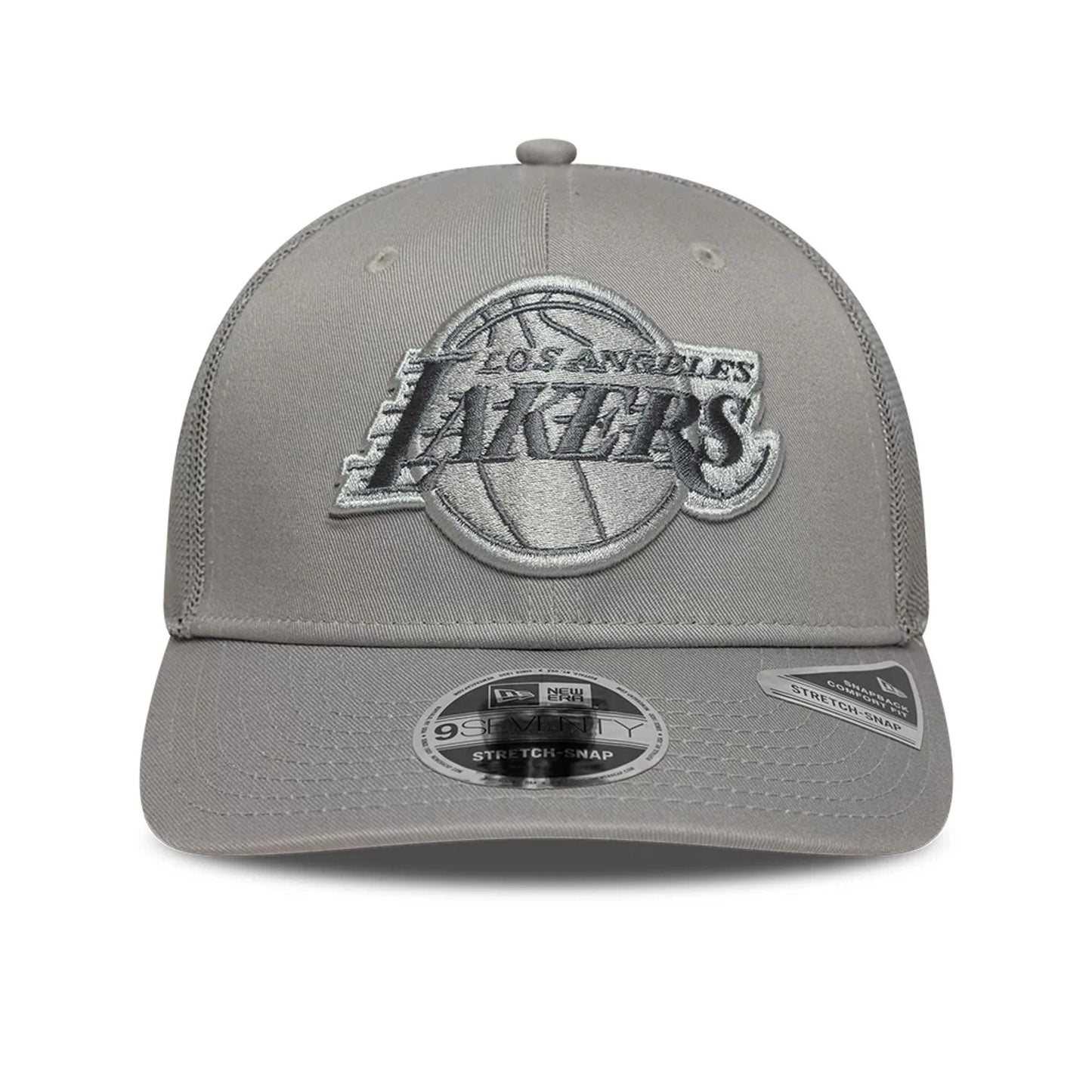 Cappello New era 9SEVENTY Stretch Snap Lakers NBA Tonal Grigio Scuro - Cappelli - New Era