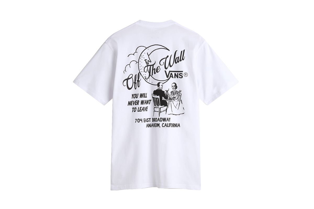 T shirt Vans Fine Dining SS White - T-Shirt e Polo - Vans
