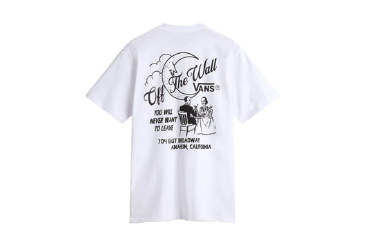 T shirt Vans Fine Dining SS White - T-Shirt e Polo - Vans