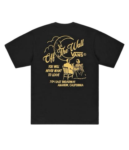 T shirt Vans Fine Dining SS Black - T-Shirt e Polo - Vans