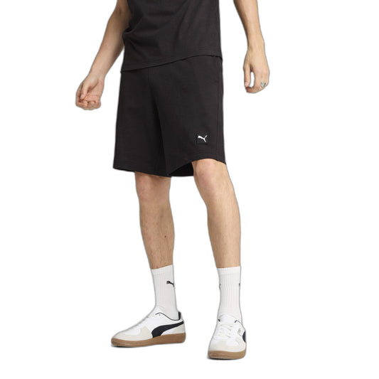 Puma  ESS ELEVATED Shorts black - Pantaloncini - puma