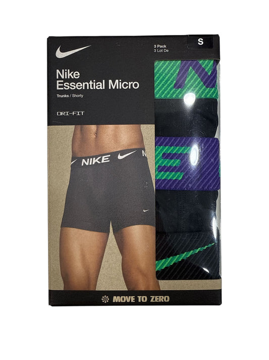 Boxe Nike TRUNK 3PK nero multicolore - boxer - Nike