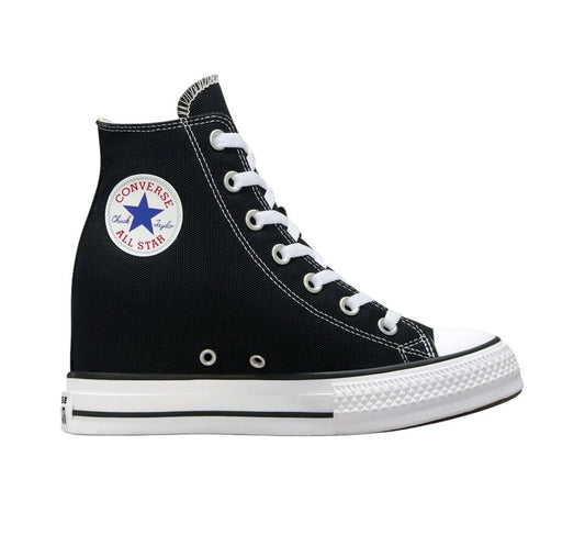 Converse WEDGE HIGH Black  zeppa interna - Scarpe - CONVERSE
