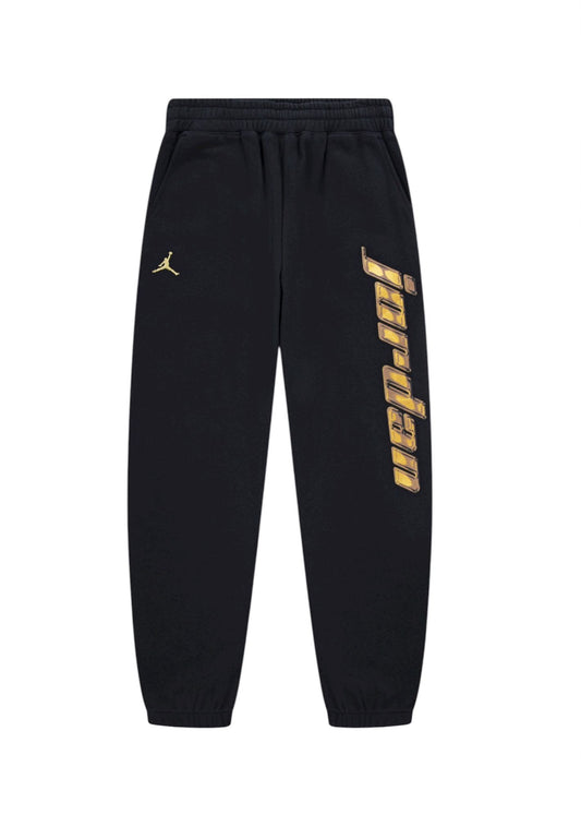 Pantalone jordan felpato nero MOUNTAINSIDE - Pantaloni - Jordan