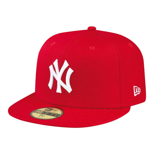 Cappello New Era 59Fitfy Ny Yankees rosso - Cappelli - New Era