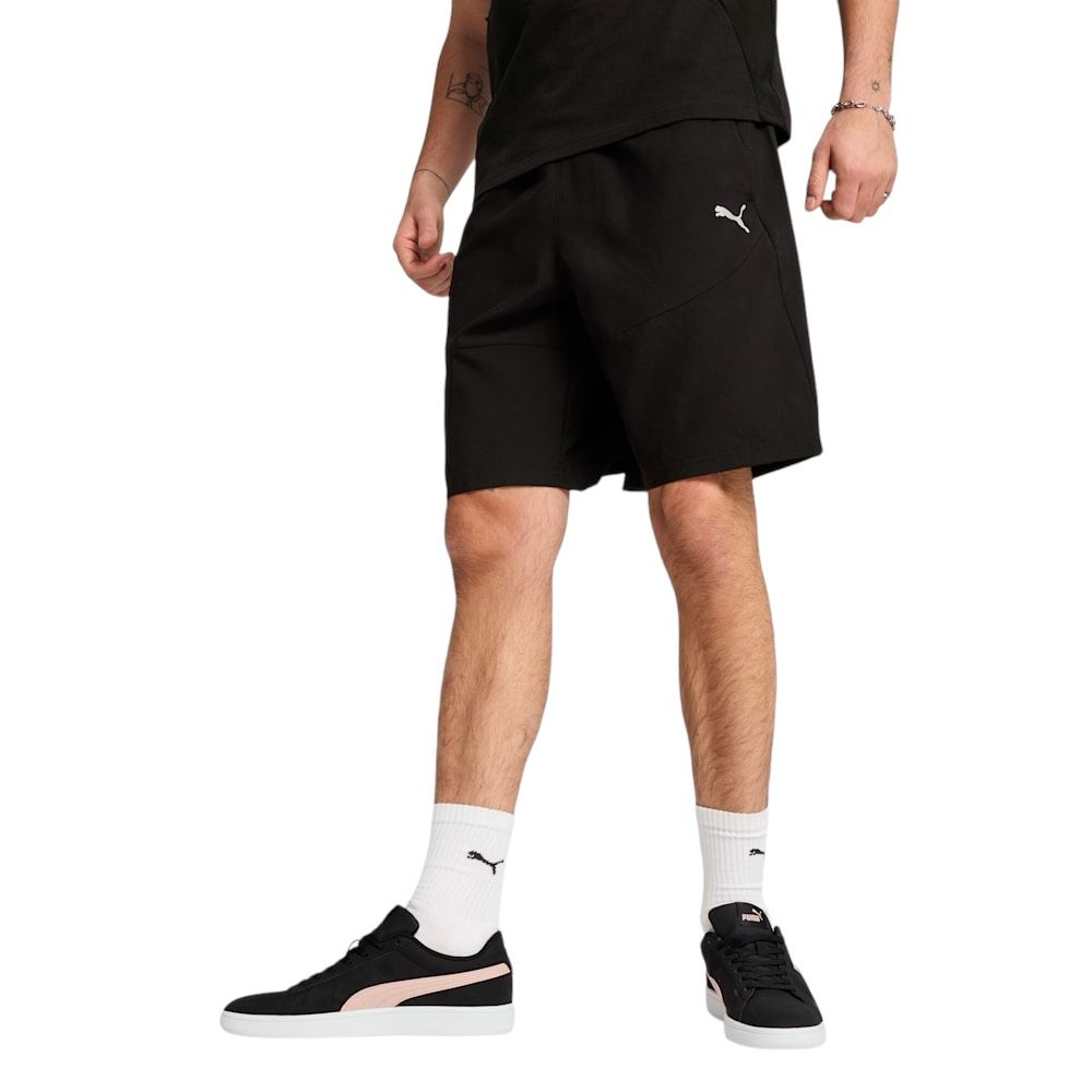 Puma  Cargo Woven PUMATECH  Black - Pantaloncini - puma