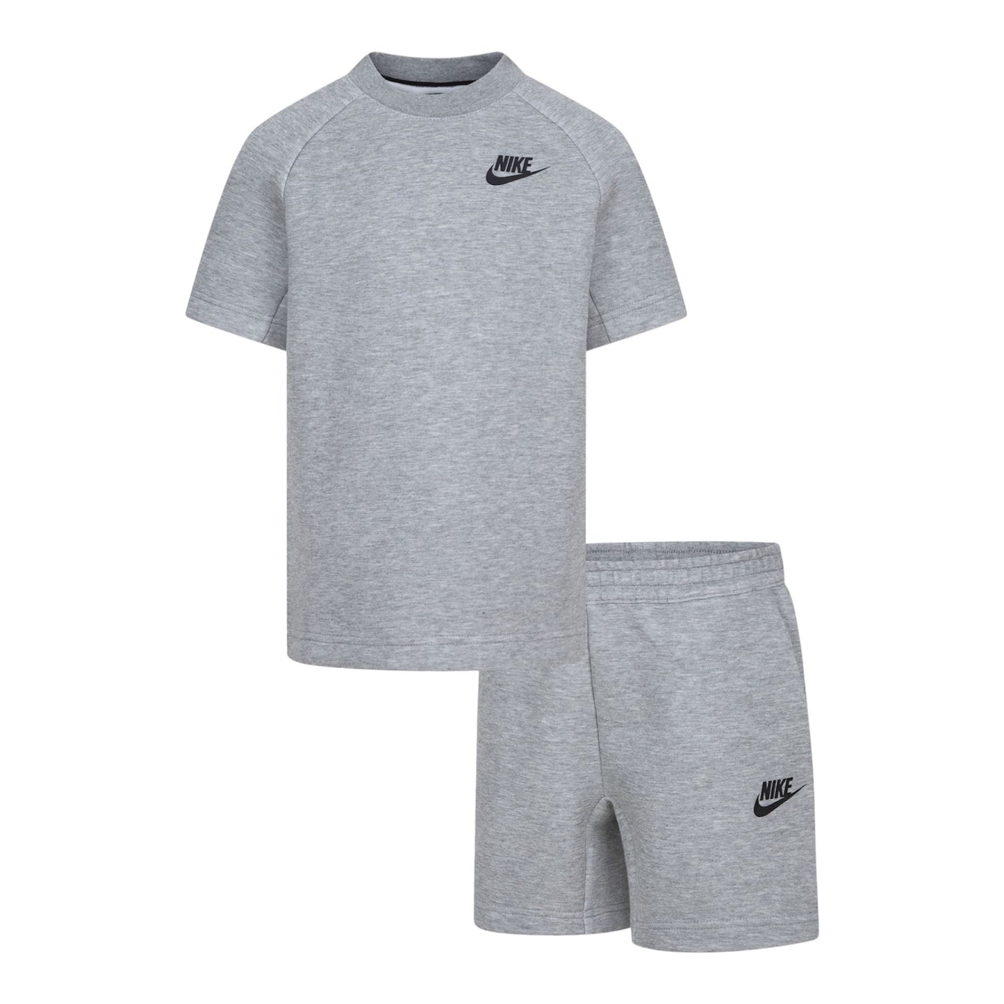 Nike TECH FLEECE TEE SHORT SET Grigio - Completi - Nike