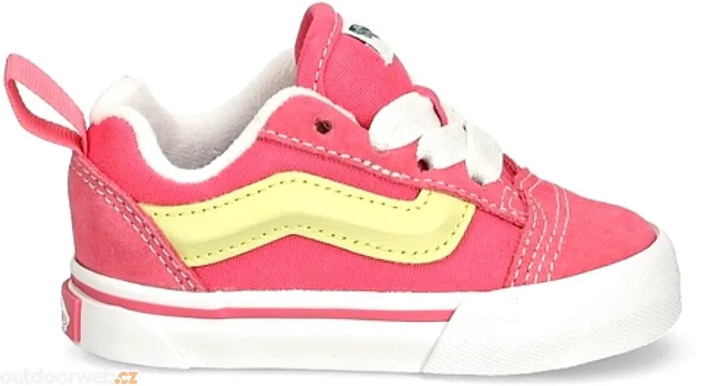 Scarpe bambina Vans  Knu Skool Elastic Lace Pink - Scarpe - Vans