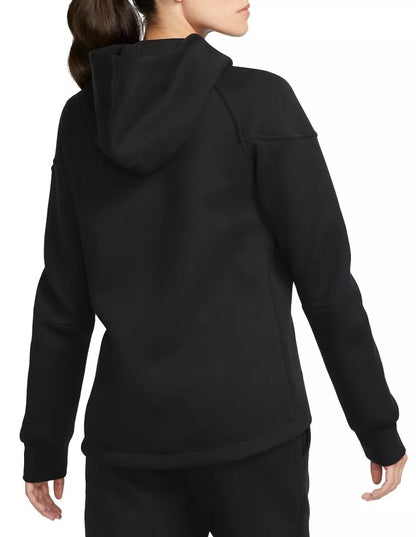 Nike FB8338-010 W NSW TCH FLC WR FZ HDY - Felpe - Nike