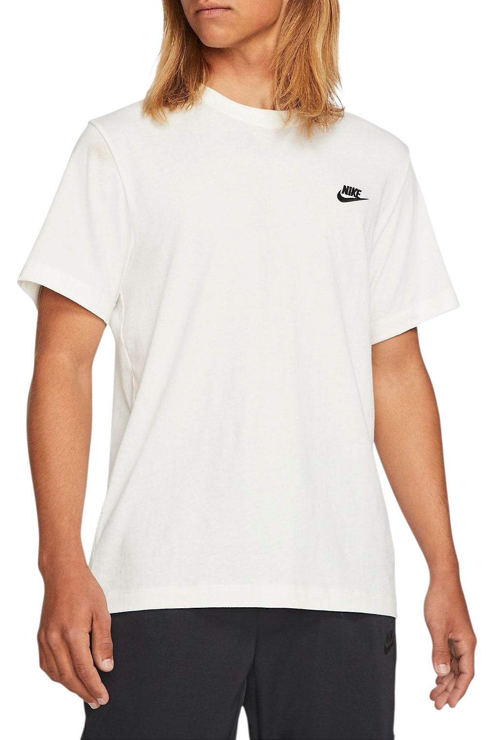 T shirt Nike club basic  White - T-Shirt e Polo - Nike
