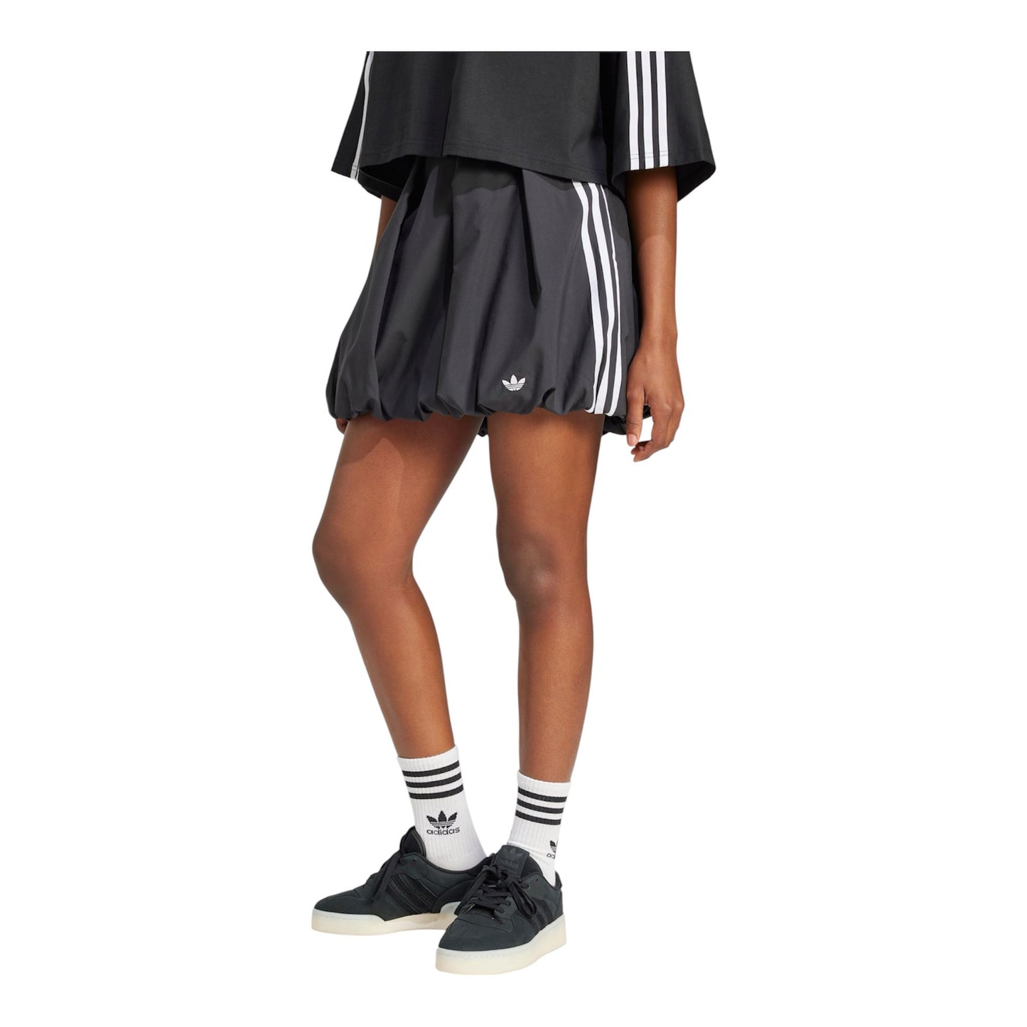 Adidas Ballon mini Skirt Black - Gonne - adidas