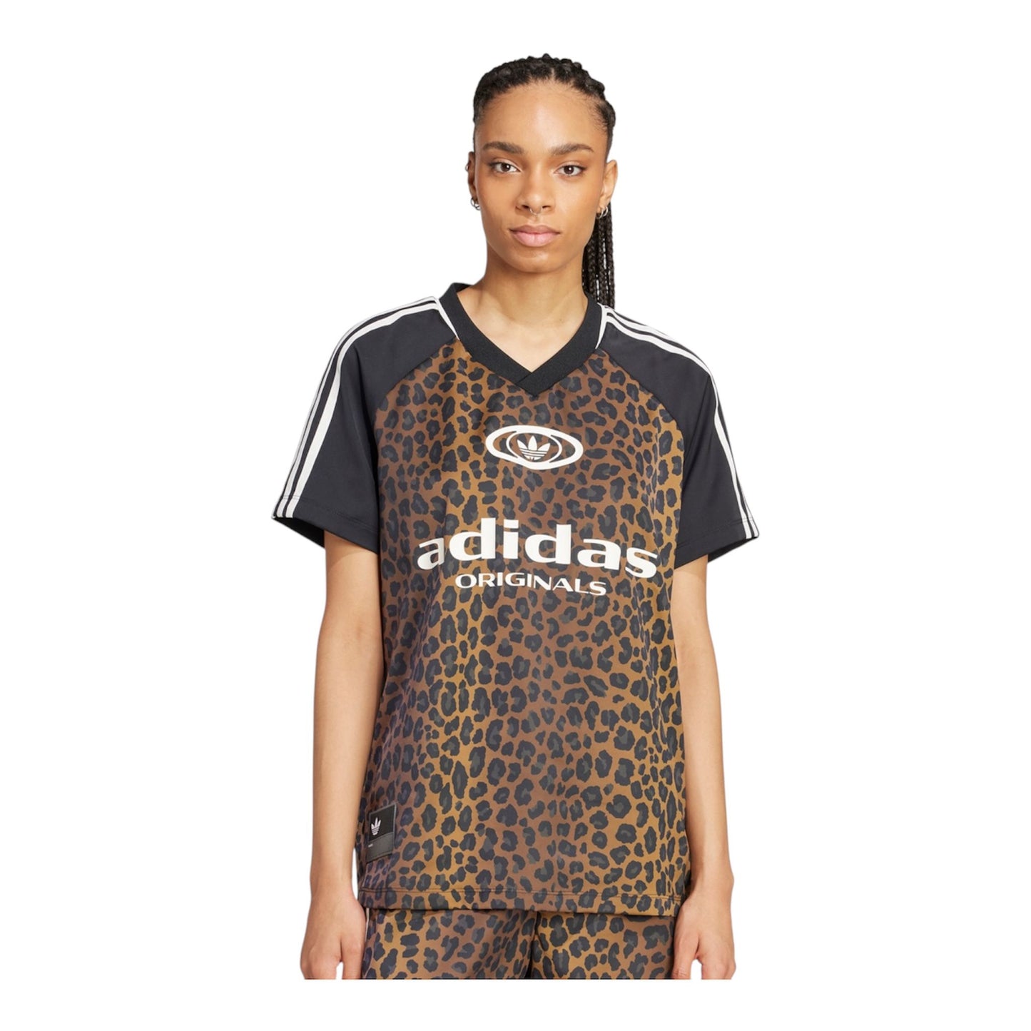 T shirt Adidas football jersey Leopard - T-Shirt e Polo - adidas