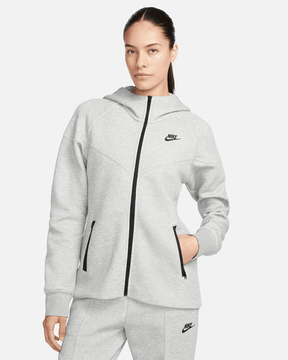 Nike FB8338-010 W NSW TCH FLC WR FZ HDY - Felpe - Nike