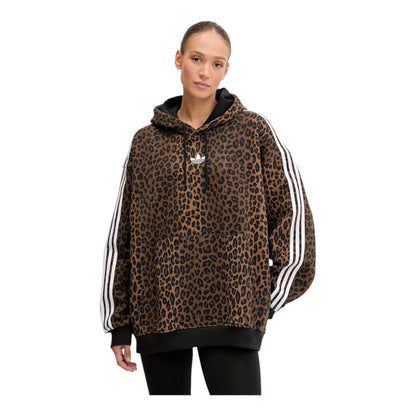 Adidas Graphic Logo Hoodie leopard - Felpe - adidas