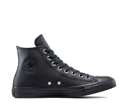 Converse All Star  High total black pelle -  - CONVERSE