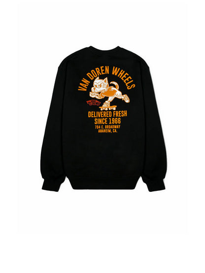 VAns  BARK GFX LOOSE CREW - felpa - Vans