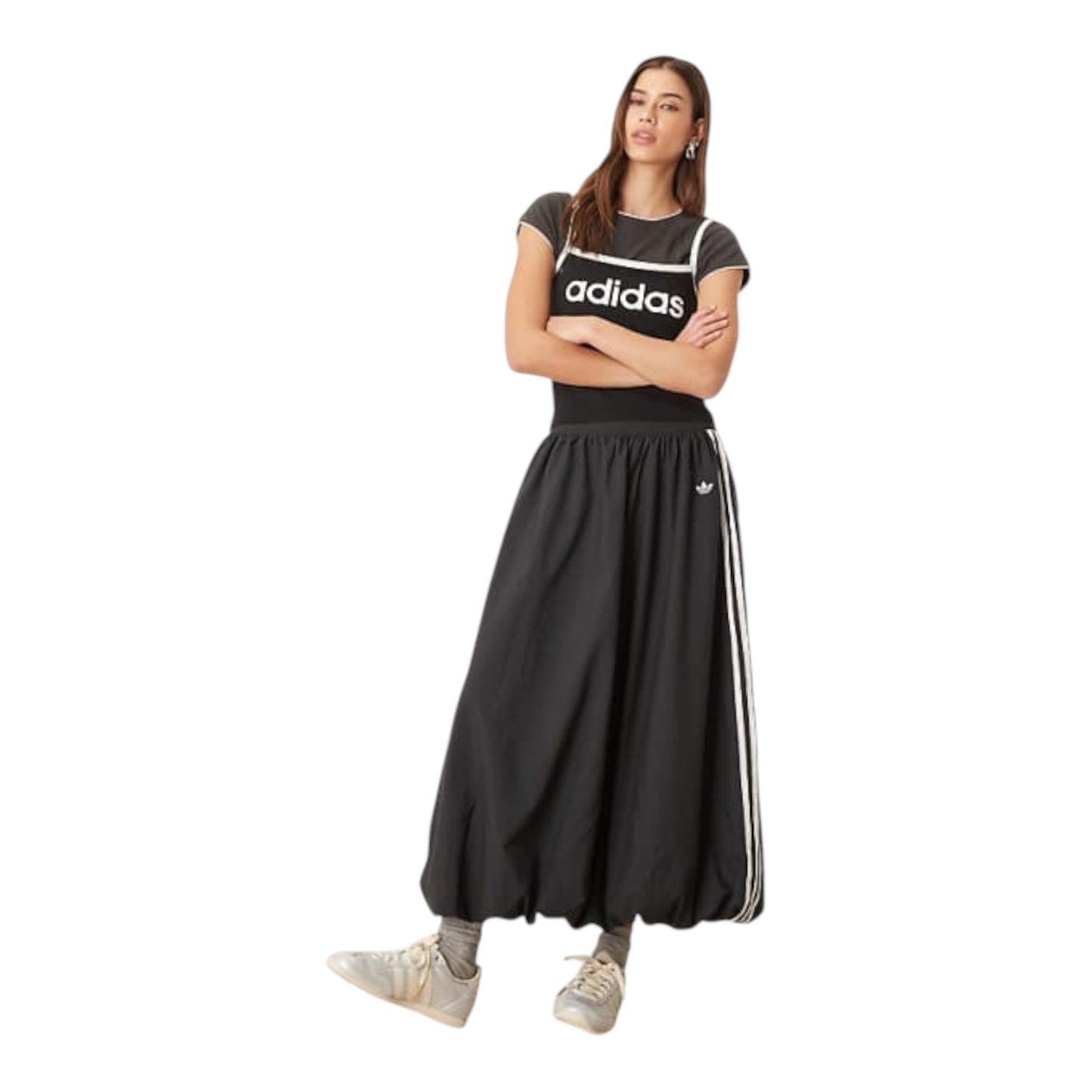 Adidas Ballon Skirt Black - Gonne - adidas