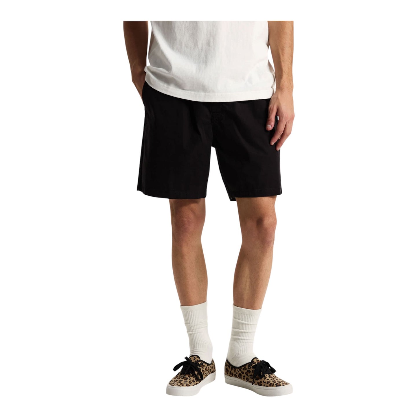 Pantaloncino Vans  RANGE RELAXED ELASTIC  Black - Pantaloncini - Vans