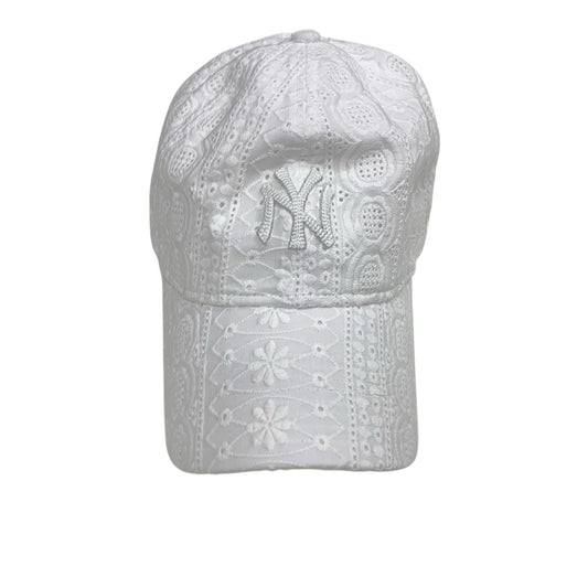 Capello New Era WMNS BRODERIE 9TWENTY pizzo White - Cappelli - New Era