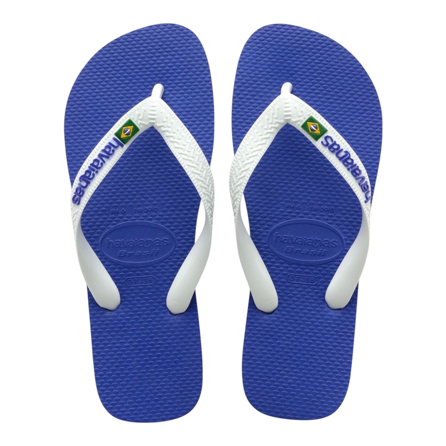 Havaianas Brasil Logo azul naval ragazzo - Infradito - Havaianas