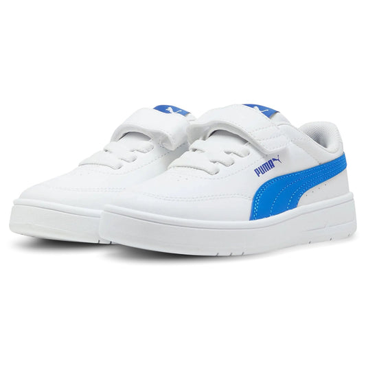 Puma Court Classic Clean bianche blu - Scarpe - puma