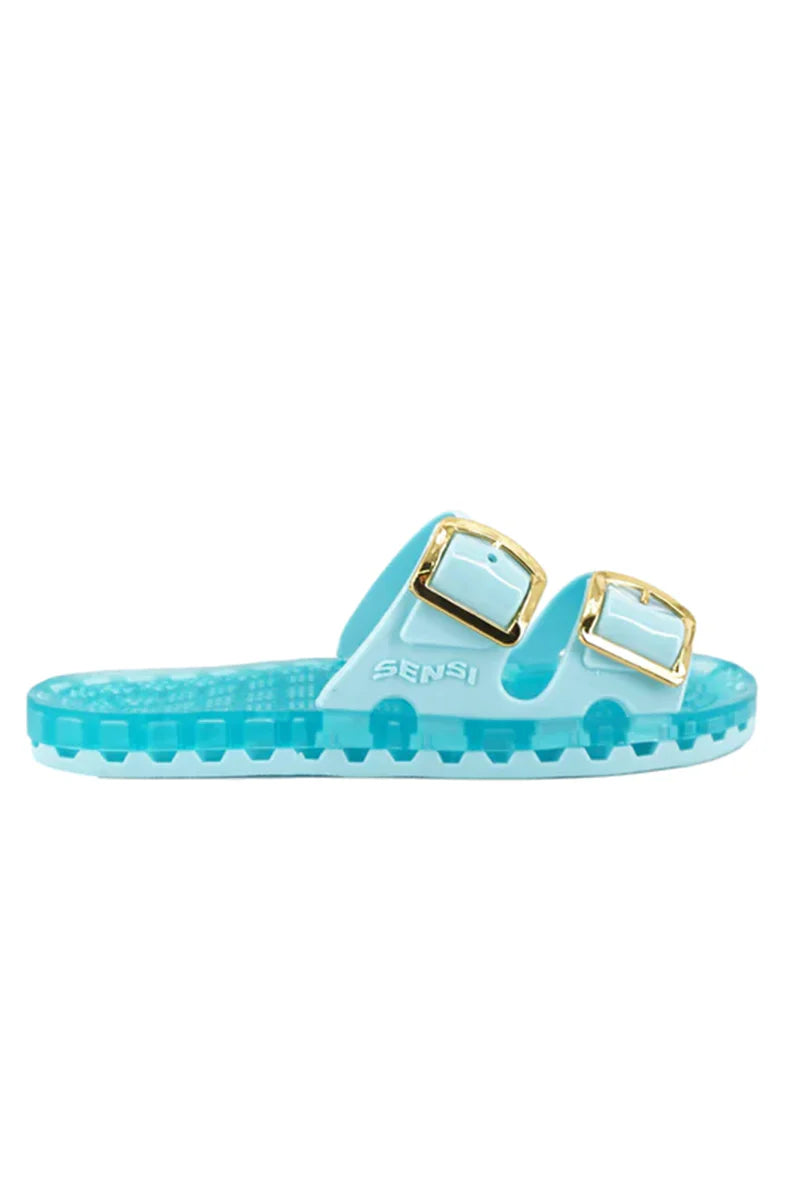 Pantofole Sensi La Jolla Flamingo Celeste - pantofole - Sensi