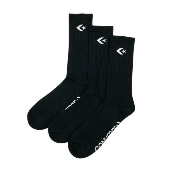Calzini Converse  3PP CONVERSE MEN CLASSIC Black - Calze - CONVERSE