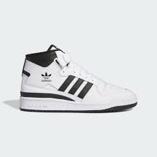 Adidas Forum Mid  white royal blu